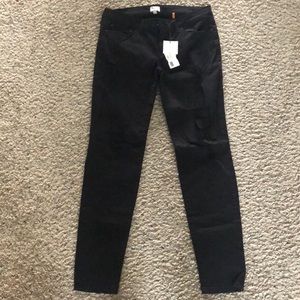 Sneak Peek Black distressed jeans. Size 9